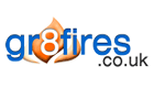 GR8 Fires Logo