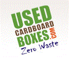 Used Cardboard Boxes Logo