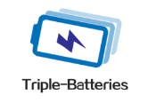 Triple Batteries Logo