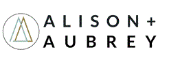 Alison + Aubrey Logo