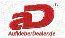 Aufkleber Dealer Logo
