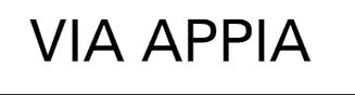Via-appia Logo