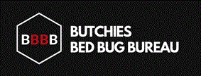 Butchies Bed Bug Bureau Logo