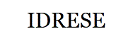 IDRESE Logo