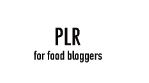 PLR for Food Bloggers Logo