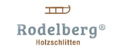 Rodelberg Holzschlitten Logo