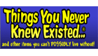 Things You Never Knew Existed Logo
