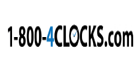 1-800-4Clocks Logo