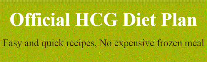 Official HCG Diet Plan Discount