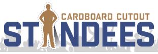 Cardboard Cutout Standees Logo
