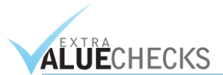 Extra Value Checks Logo