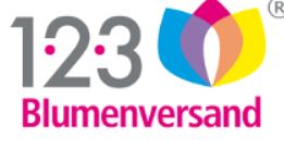 123 Blumenversand Logo