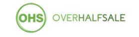 Over Half Sale Logo