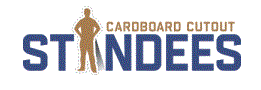 Cardboard Cutout Standees CA Logo