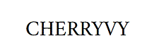 CHERRYVY Logo