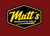 Matts Warehouse Deals Logo