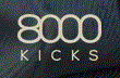8000 kicks Logo