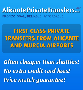 Alicante Private Transfers Promo