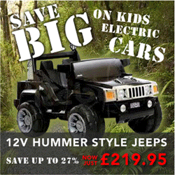 Kids Electric Cars Promo