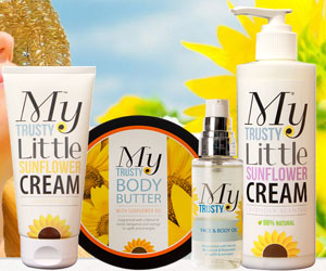 My Trusty Little Sunflower Cream Promo