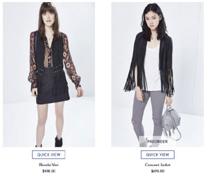 Rebecca Minkoff Promo