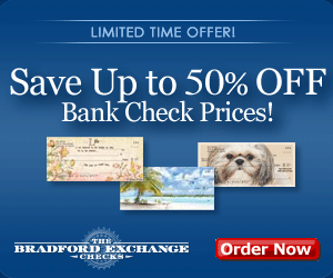 Bradford Exchange Checks Promo