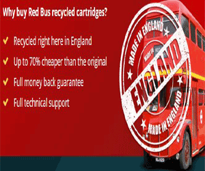 Red Bus Cartridges Promo