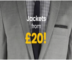 Menswear Discount Promo