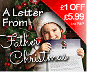 Father Christmas Letters Promo