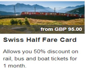 Swiss Travel System Promo