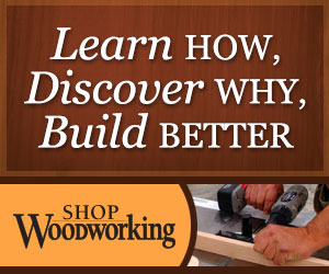 Shop Woodworking Promo