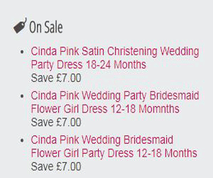 Cinda Clothing Promo