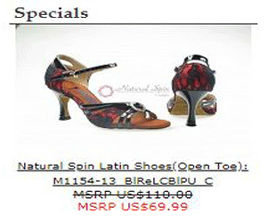 Natural Spin Dance Wear Promo