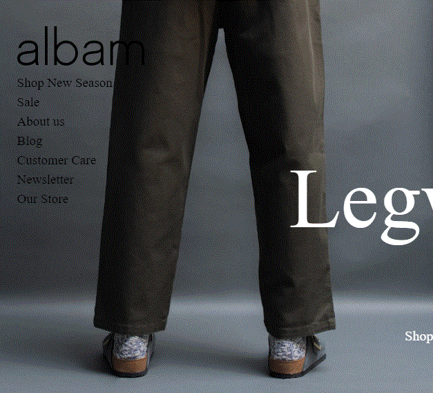Albam Clothing Promo