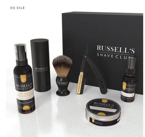 Russells Shave Club Promo