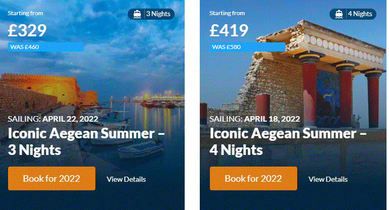 Celestyal Cruises Promo