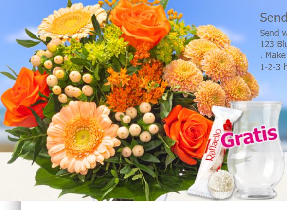 123 Blumenversand Promo