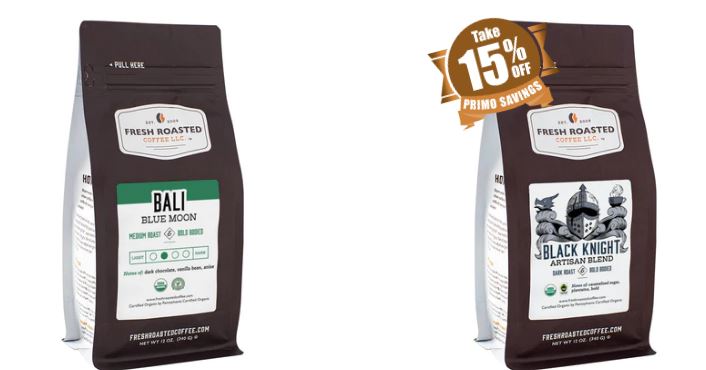Fresh Roasted Coffee Promo
