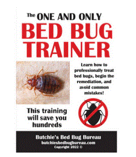 Butchies Bed Bug Bureau Promo